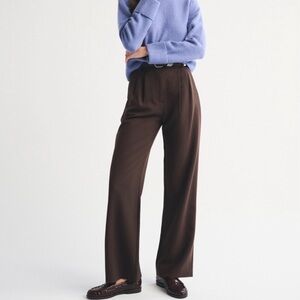 Abercrombie & Fitch Women’s Sloane Wide Leg Pants Trousers